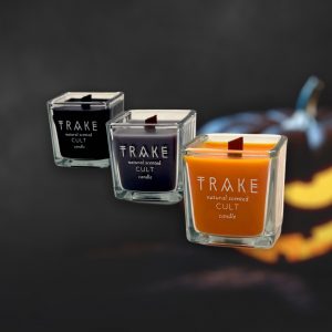 Комплект от 3 различни ароматни свещи за Хелоуин